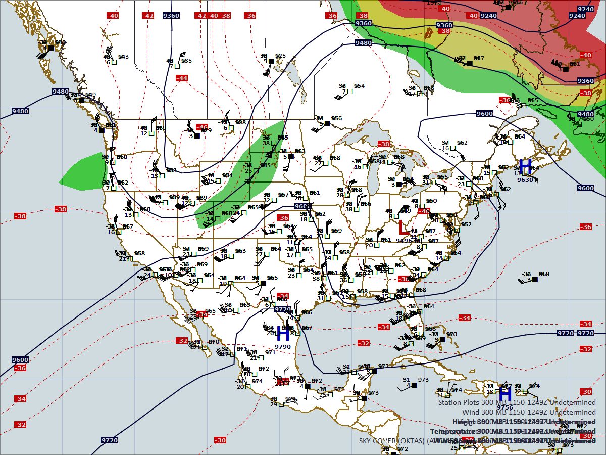 Upper Air Pressure Chart Explanation and Analysis Meteorology101