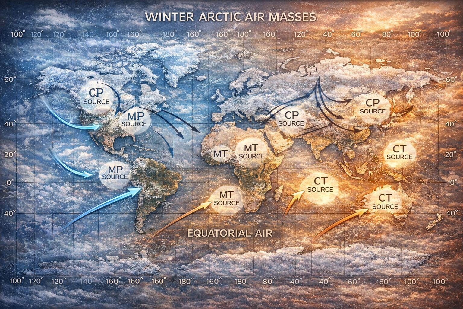 Air Mass Source Regions